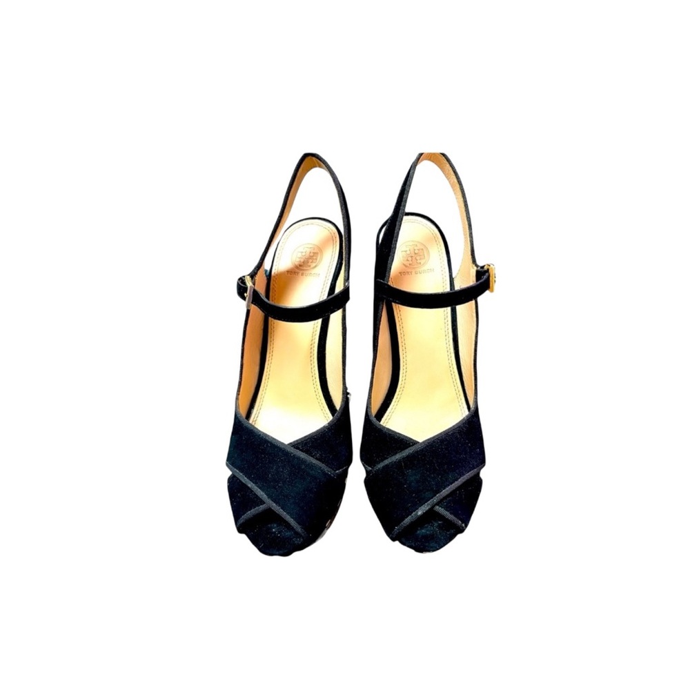 🖤Tory Burch Wedge Sandal’s 10.5 🎉🎉 SALE - Picture 2 of 5